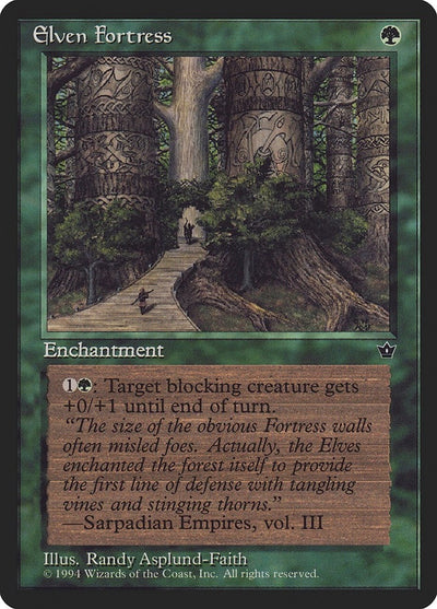 Elven Fortress (Asplund-Faith) (Fallen Empires)