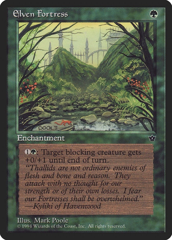Elven Fortress (Poole) (Fallen Empires)