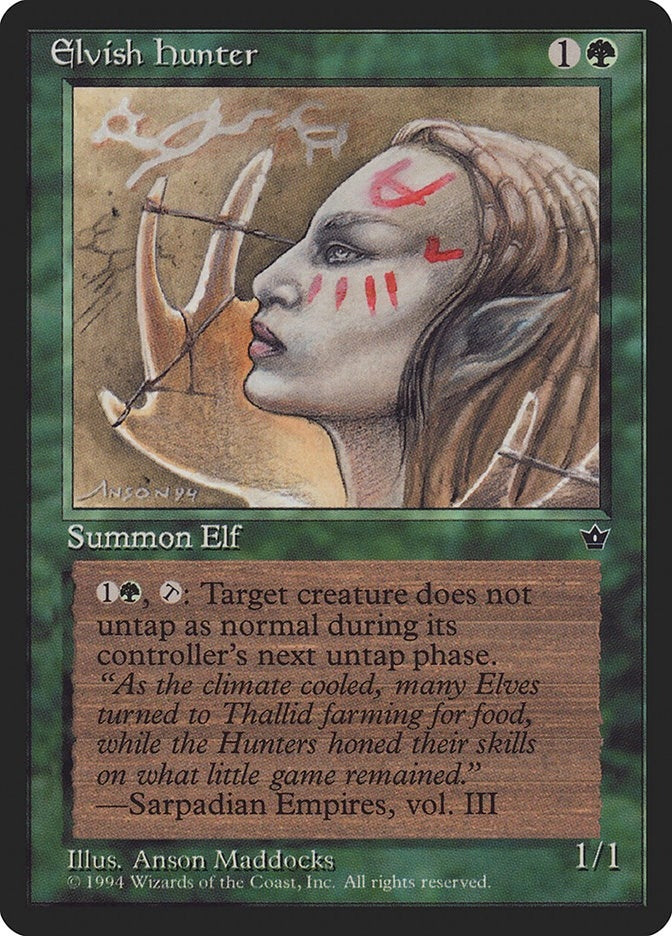 Elvish Hunter (Maddocks) (Fallen Empires)