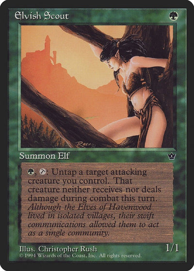 Elvish Scout (Rush) (Fallen Empires)
