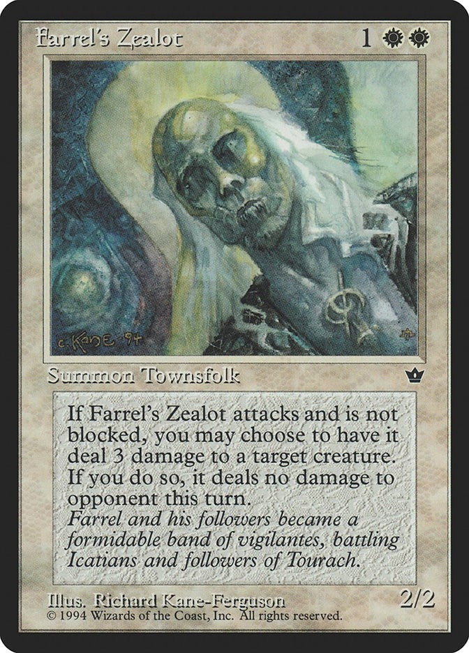 Farrel's Zealot (Kane-Ferguson) (Fallen Empires)