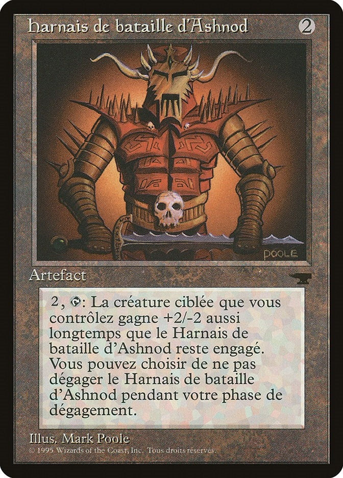 Ashnod's Battle Gear (French) - "harnais de bataille d'Ashnod" (Renaissance)