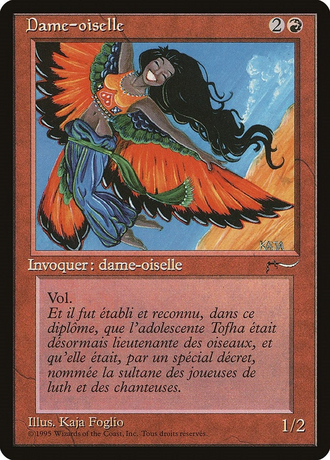 Bird Maiden (French) - "Dame-oiselle" (Renaissance)