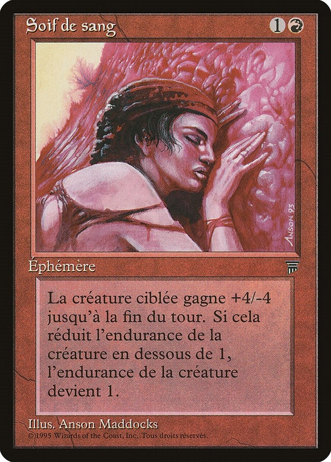 Blood Lust (French) - "Soif de sang" (Renaissance)
