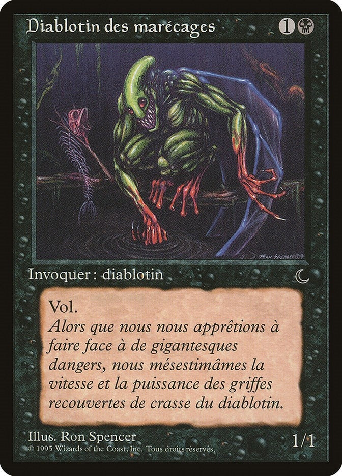 Bog Imp (French) - "Diablotin des marecages" (Renaissance)