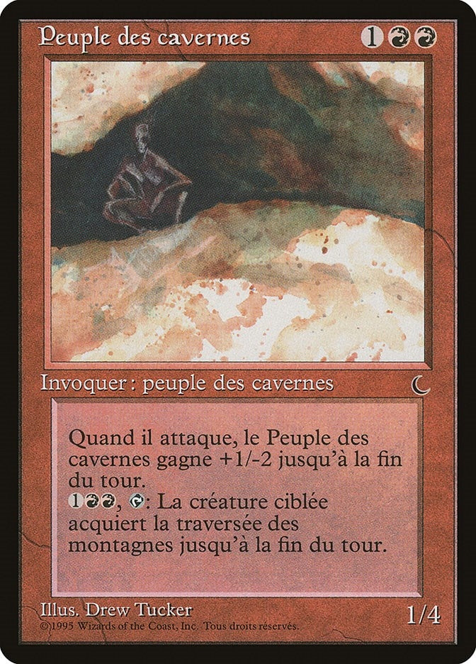 Cave People (French) - "Peuple des cavernes" (Renaissance)