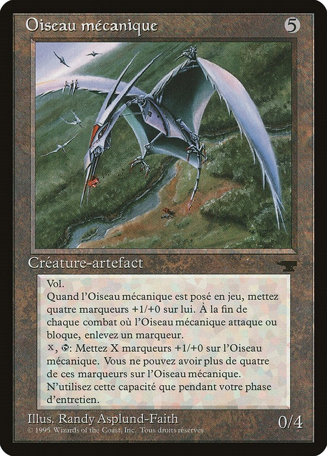 Clockwork Avian (French) - "Oiseau mecanique" (Renaissance)