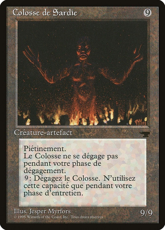 Colossus of Sardia (French) - "Colosse de Sardie" (Renaissance)