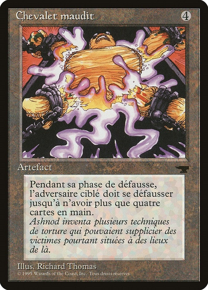 Cursed Rack (French) - "Chevalet maudit" (Renaissance)
