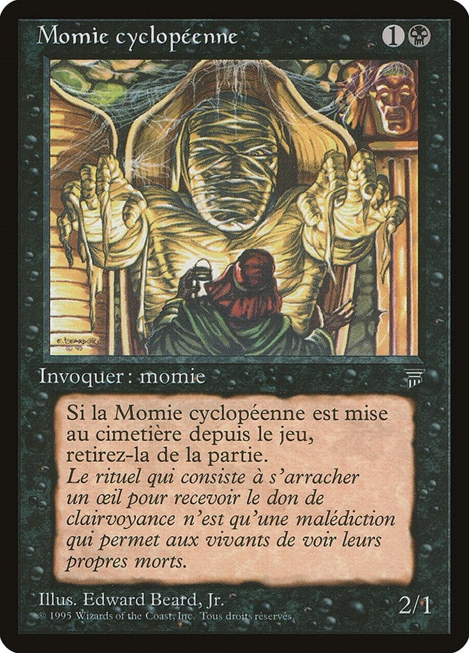 Cyclopean Mummy (French) - "Momie cyclopeenne" (Renaissance)