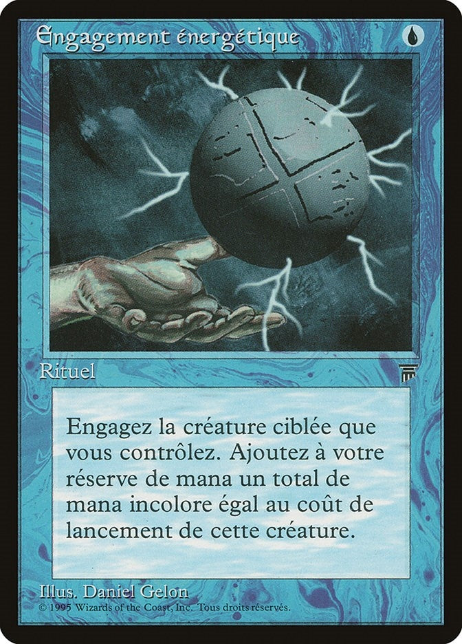 Energy Tap (French) - "Engagement energetique" (Renaissance)