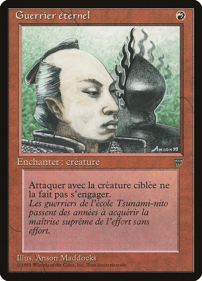 Eternal Warrior (French) - "Guerrier eternel" (Renaissance)