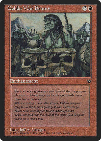 Goblin War Drums (Menges) (Fallen Empires)