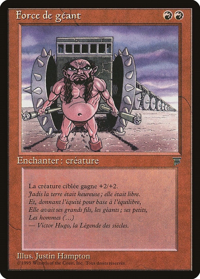 Giant Strength (French) - "Force de geant" (Renaissance)