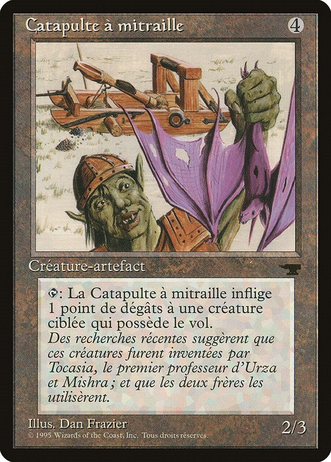 Grapeshot Catapult (French) - "Catapulte a mitraille" (Renaissance)