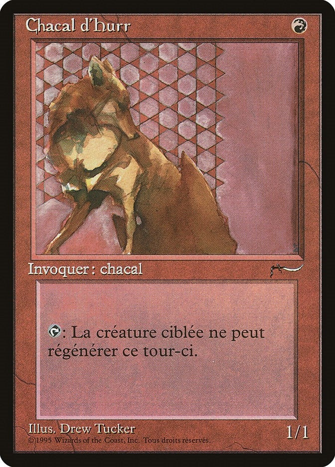 Hurr Jackal (French) - "Chacal d'Hurr" (Renaissance)