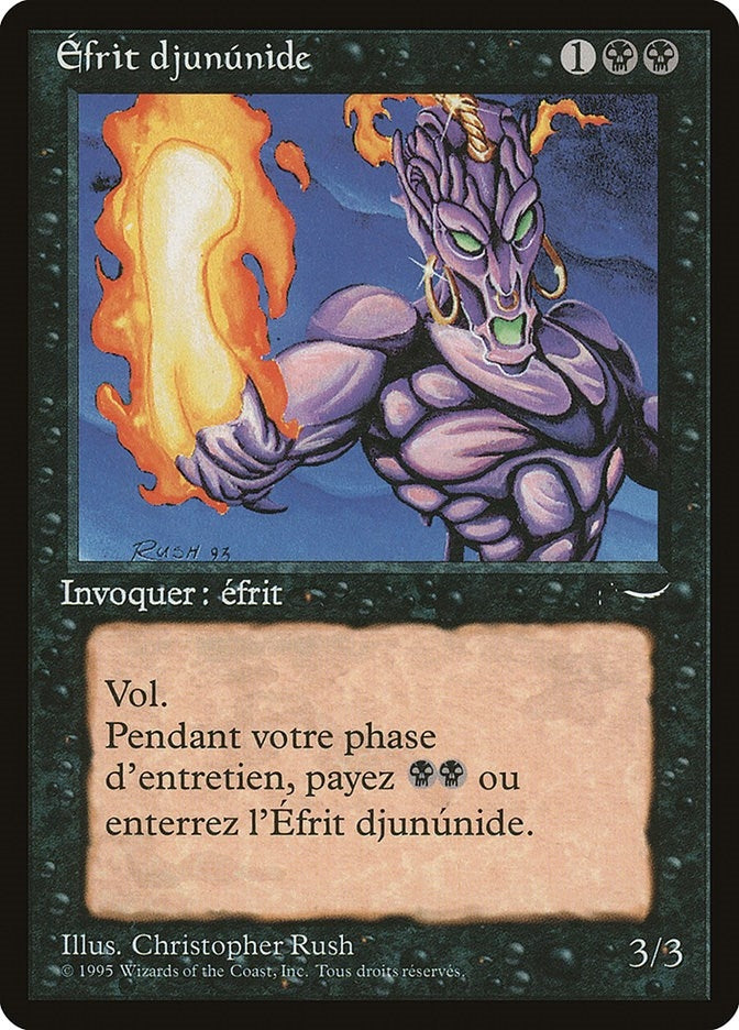 Junun Efreet (French)- "Efrit djununide" (Renaissance)