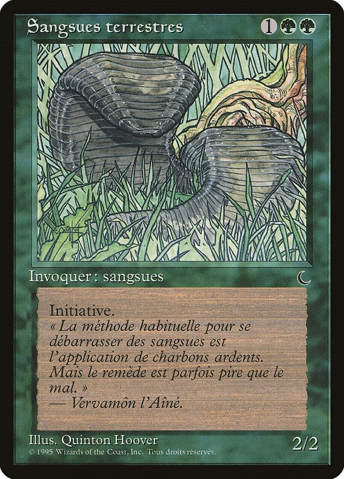 Land Leeches (French) - "Sangsues terrestres" (Renaissance)