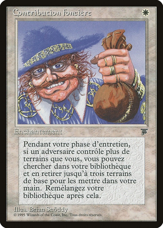 Land Tax (French) - "Contribution fonciere" (Renaissance)