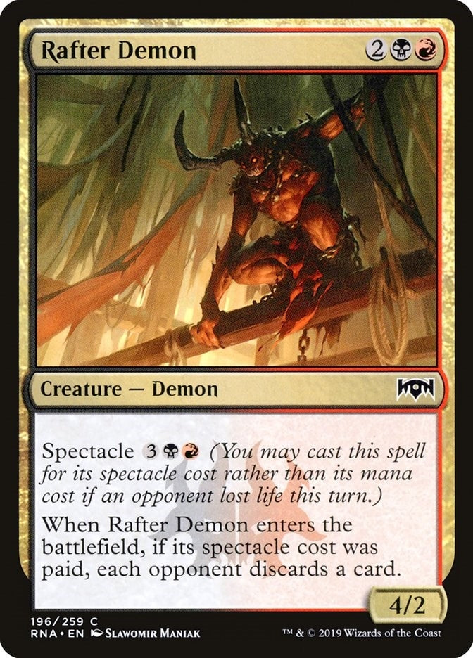 Rafter Demon (196) (Ravnica Allegiance)