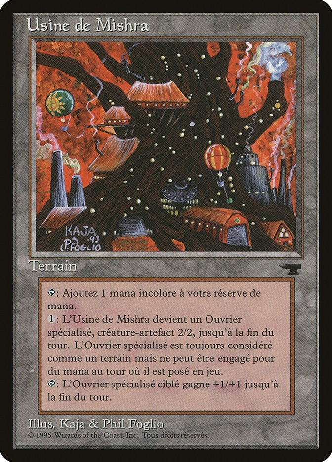 Mishra's Factory (French) - "Usine de Mishra" (Renaissance)