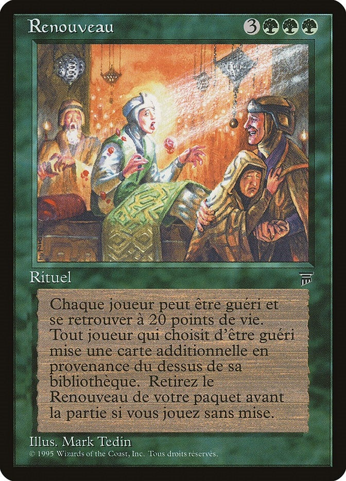 Rebirth (French) - "Renouveau" (Renaissance)