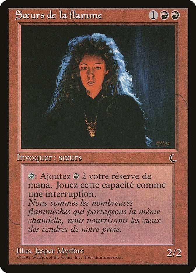 Sisters of the Flame (French) - "Sceurs de la flamme" (Renaissance)