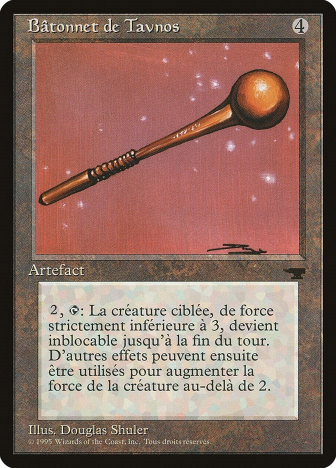 Tawnos's Wand (French) - "Batonnet de Tavnos" (Renaissance)