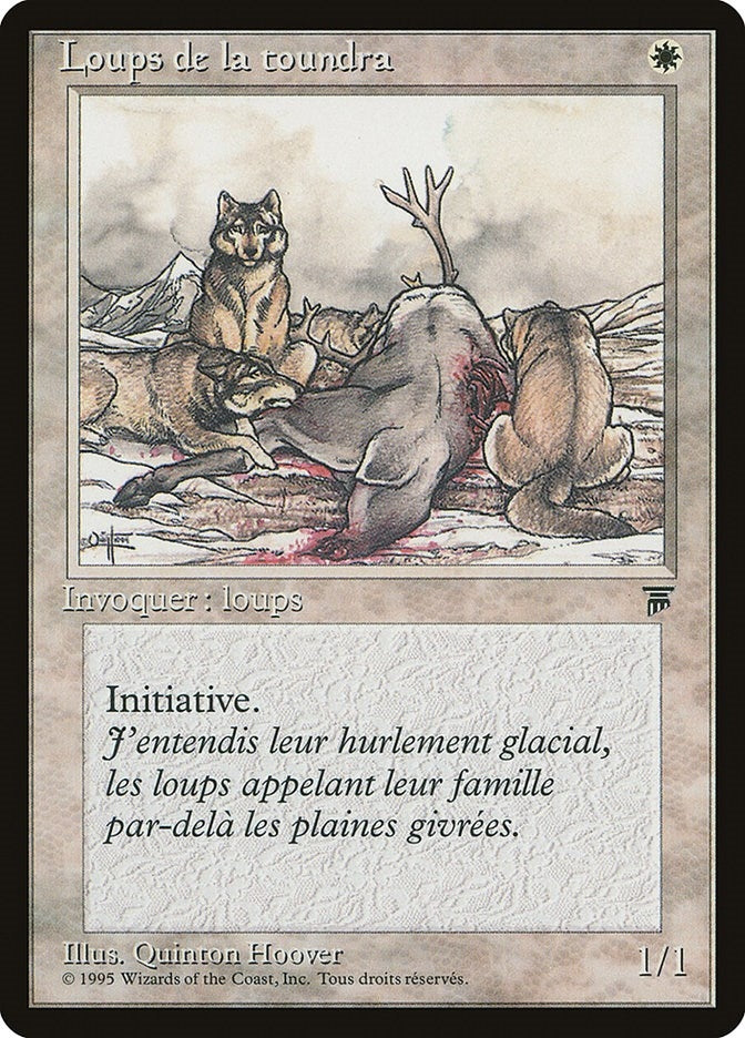 Tundra Wolves (French) - "Loups de la toundra" (Renaissance)