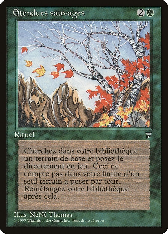 Untamed Wilds (French) - "Etendues sauvages" (Renaissance)