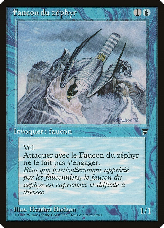 Zephyr Falcon (French) - "Faucon du zephyr" (Renaissance)