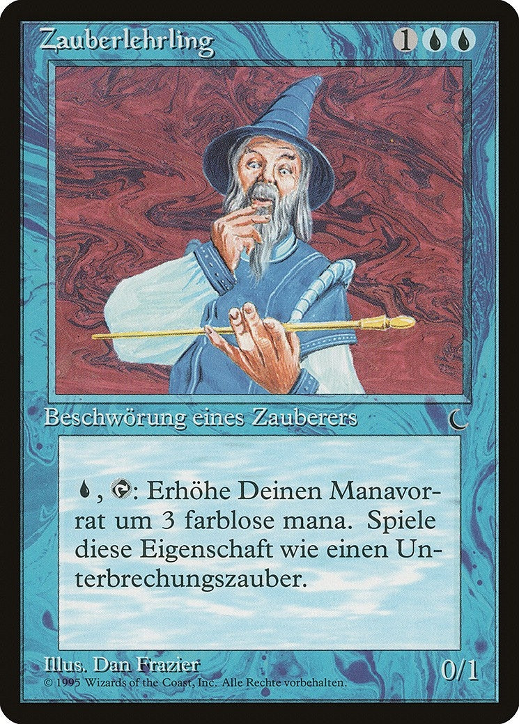Apprentice Wizard (German) - "Zauberlehrling" (Renaissance)
