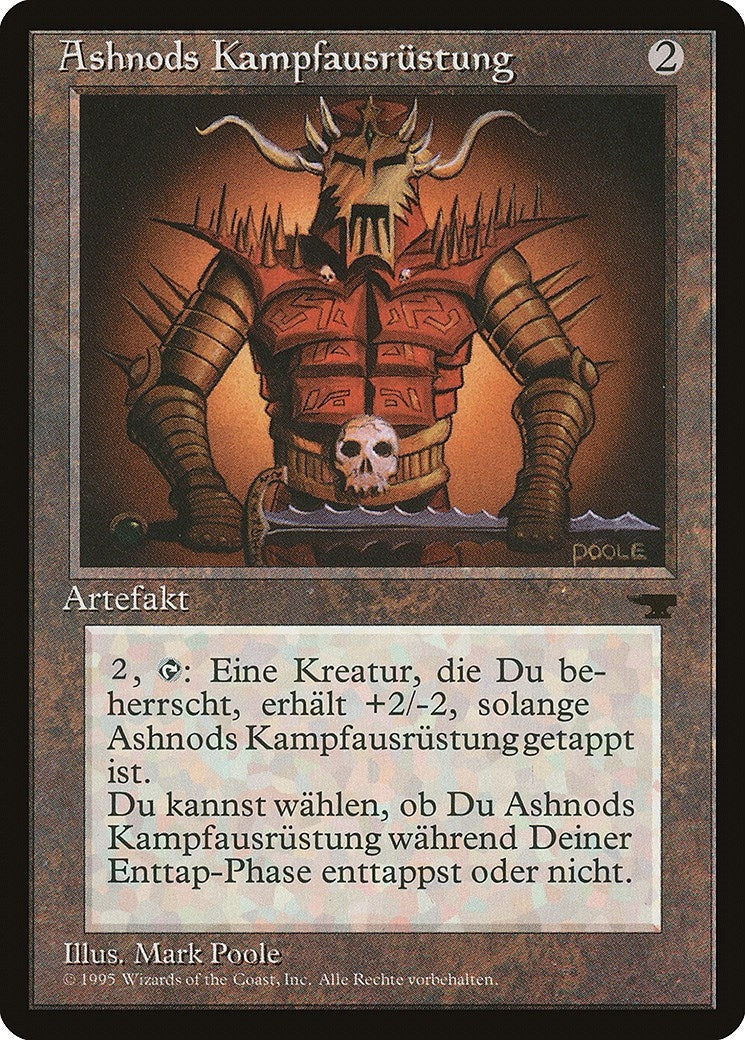 Ashnod's Battle Gear (German) - "Ashnods Kampfausrustung" (Renaissance)