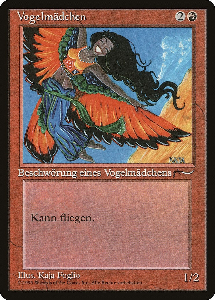 Bird Maiden (German) - "Vogelmadchen" (Renaissance)
