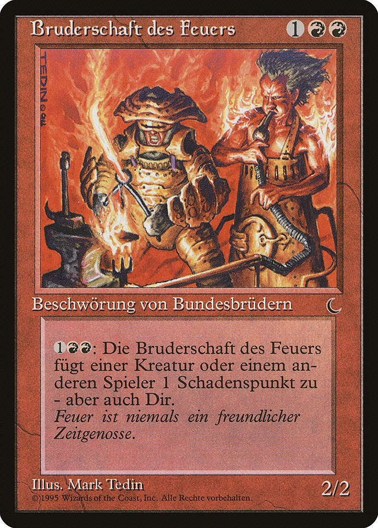 Brothers of Fire (German) - "Bruderschaft des Feuers" (Renaissance)