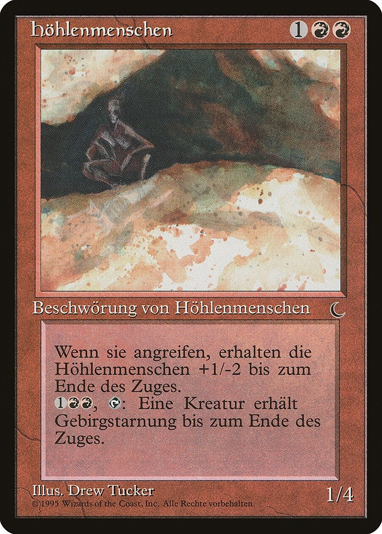 Cave People (German) - "Hohlenmenschen" (Renaissance)