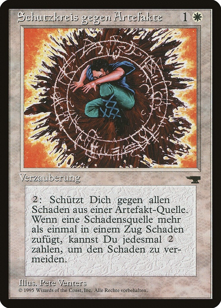 Circle of Protection: Artifacts (German) - "Schutzkreis gegen Artefakte" (Renaissance)