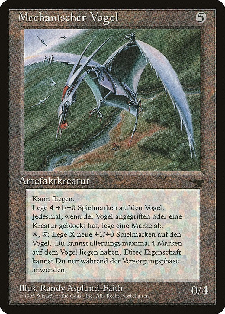 Clockwork Avian (German) - "Mechanischer Vogel" (Renaissance)