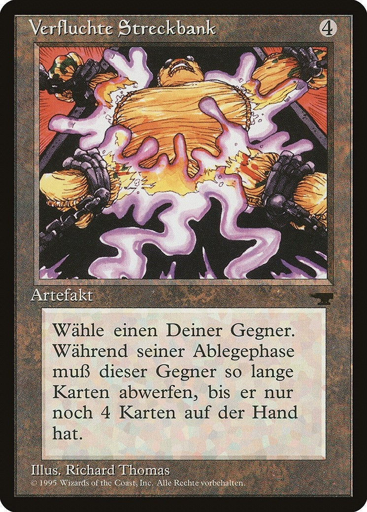 Cursed Rack (German) - "Verfluchte Streckbank" (Renaissance)