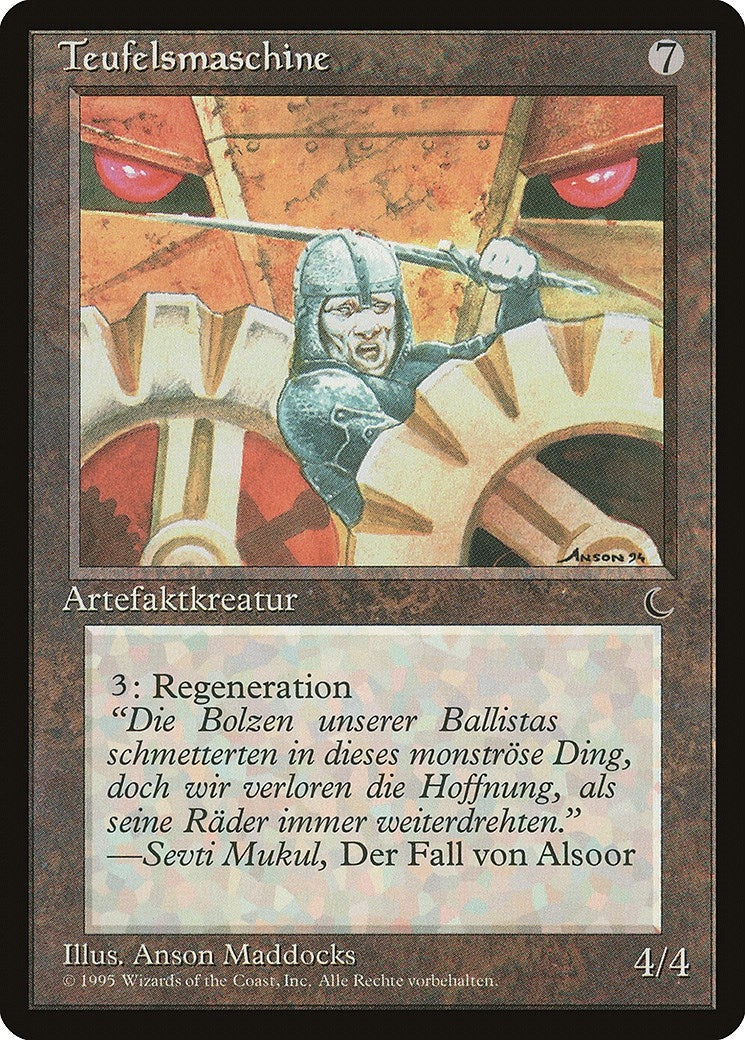Diabolic Machine (German) - "Teufelsmaschine" (Renaissance)