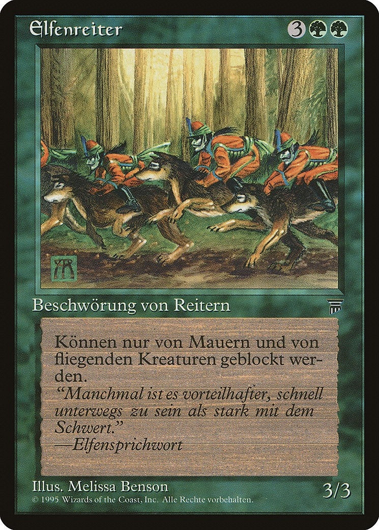Elven Riders (German) - "Elfenreiter" (Renaissance)