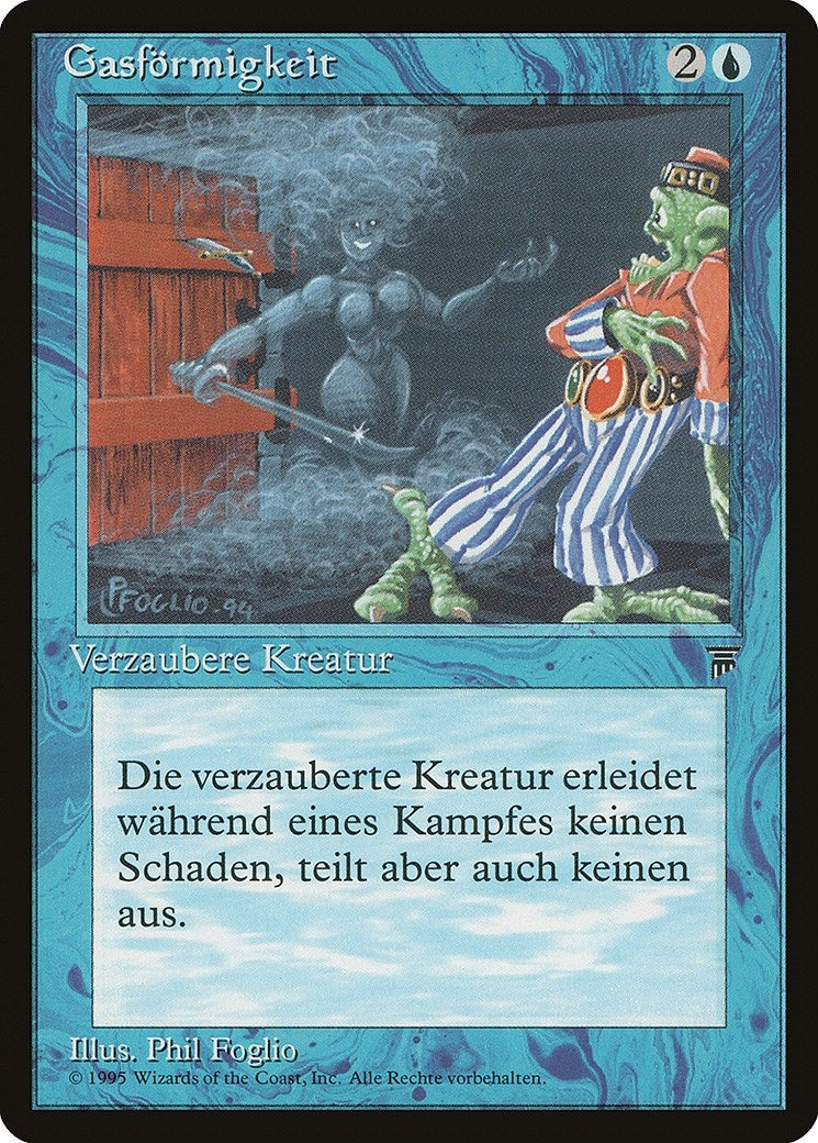 Gaseous Form (German) - "Gasformigkeit" (Renaissance)