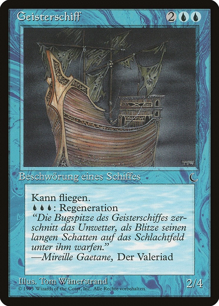 Ghost Ship (German) - "Geisterschiff" (Renaissance)