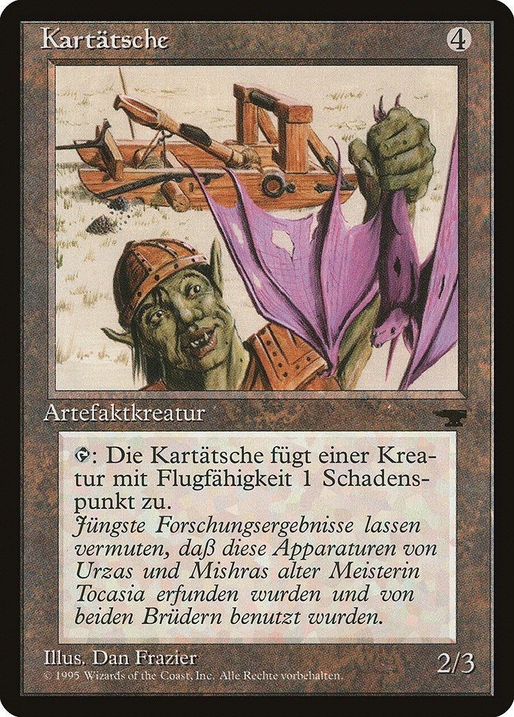 Grapeshot Catapult (German) - "Kartatsche" (Renaissance)