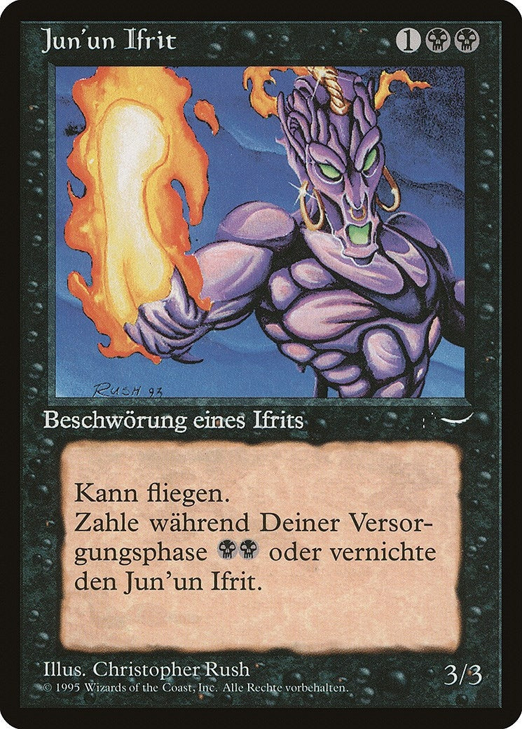 Junun Efreet (German) - "Jun'un Ifrit" (Renaissance)