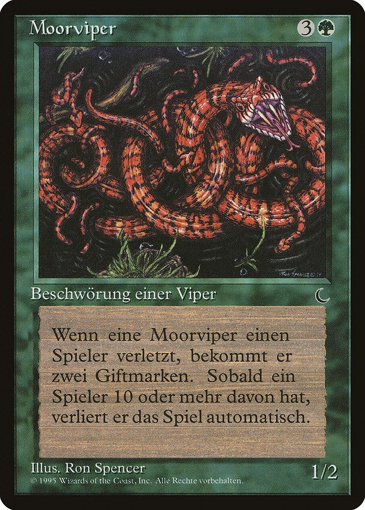 Marsh Viper (German) - "Moorviper" (Renaissance)