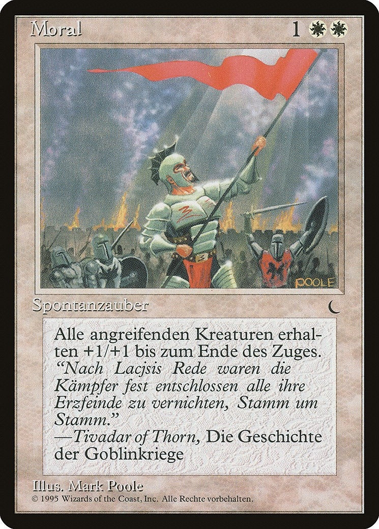 Morale (German) - "Moral" (Renaissance)