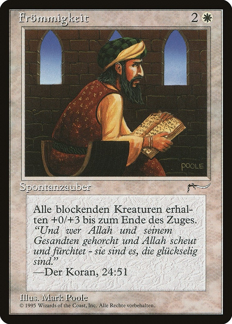 Piety (German) - "Frommigkeit" (Renaissance)