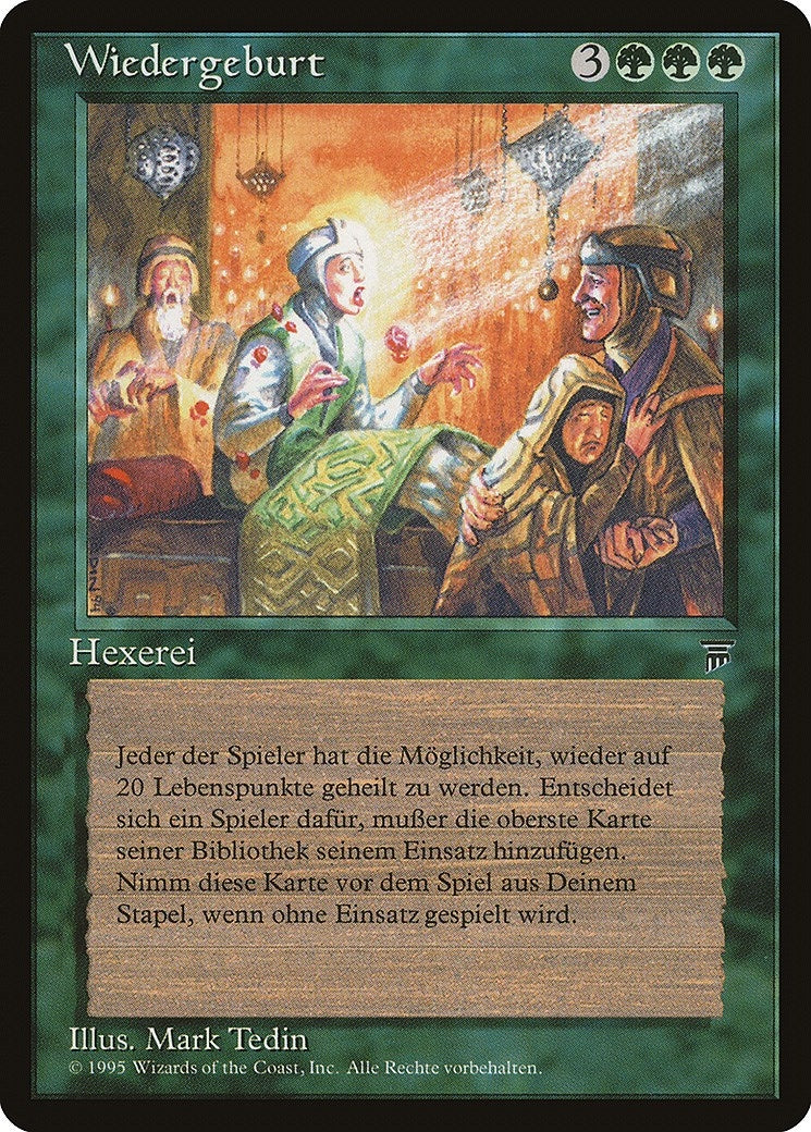 Rebirth (German) - "Wiedergeburt" (Renaissance)