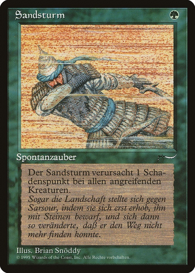 Sandstorm (German) - "Sandsturm" (Renaissance)